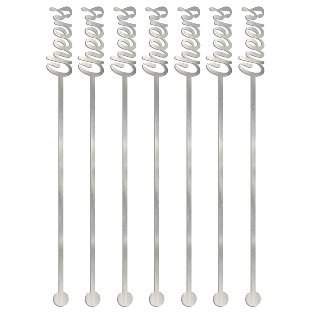 Amscan - Silver Stirrers 12pc