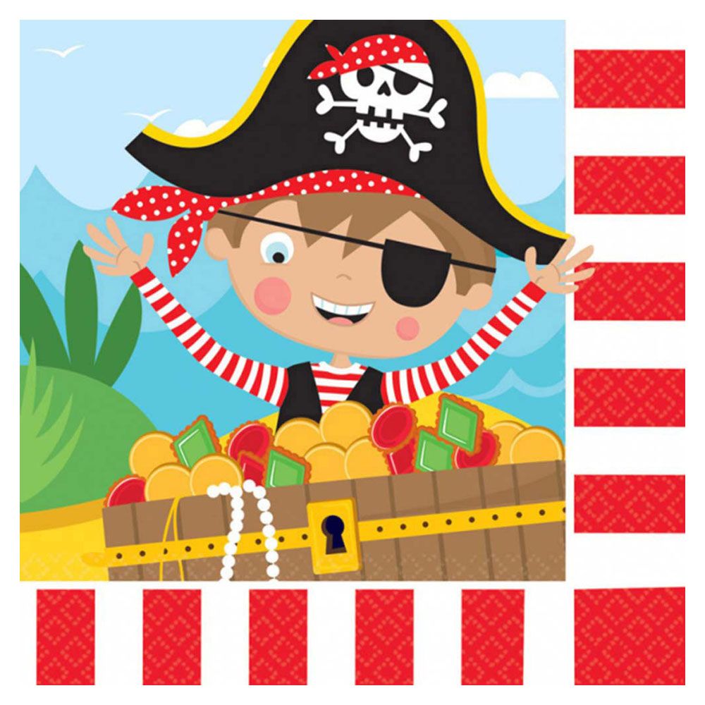 Little Pirate Lunch Tissues