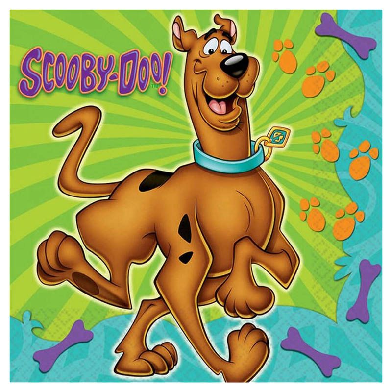 Scooby-Doo Where Are You Lunch Tissues 16pcs