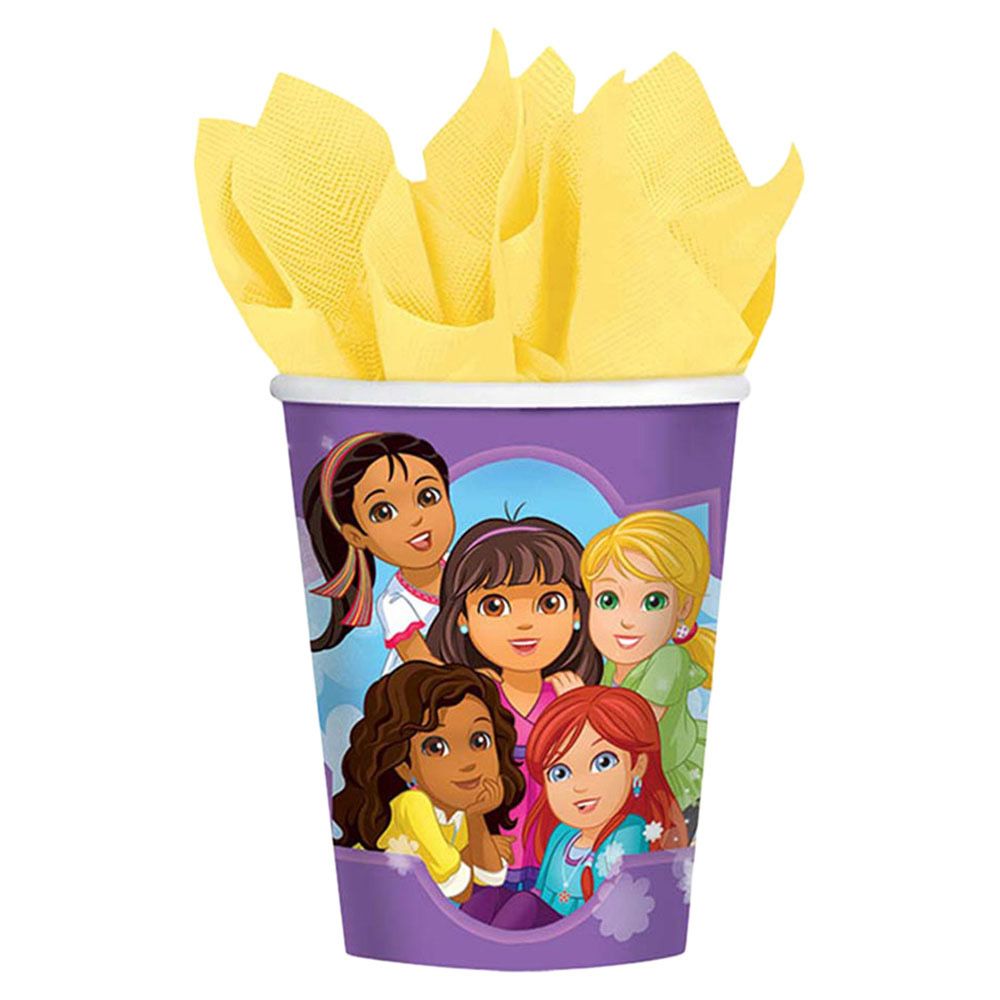 Dora & Friends Cups 9oz (8pcs)