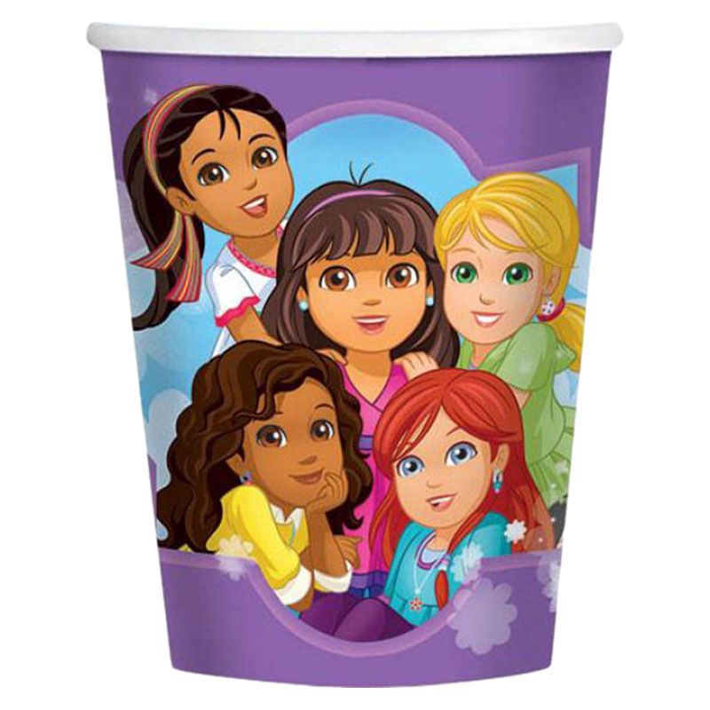 Dora & Friends Cups 9oz (8pcs)