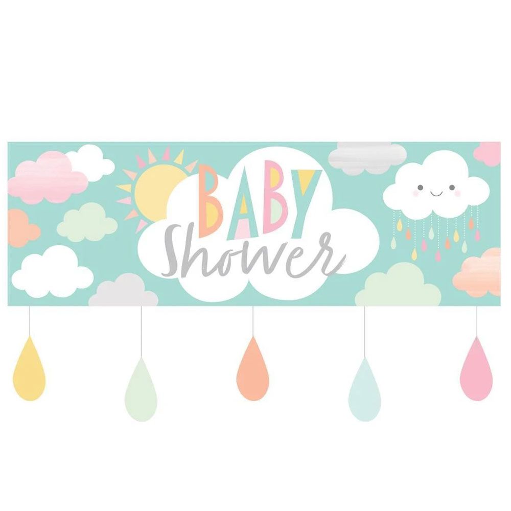 Creative Converting Sunshine Baby Shower Giant Party Banner