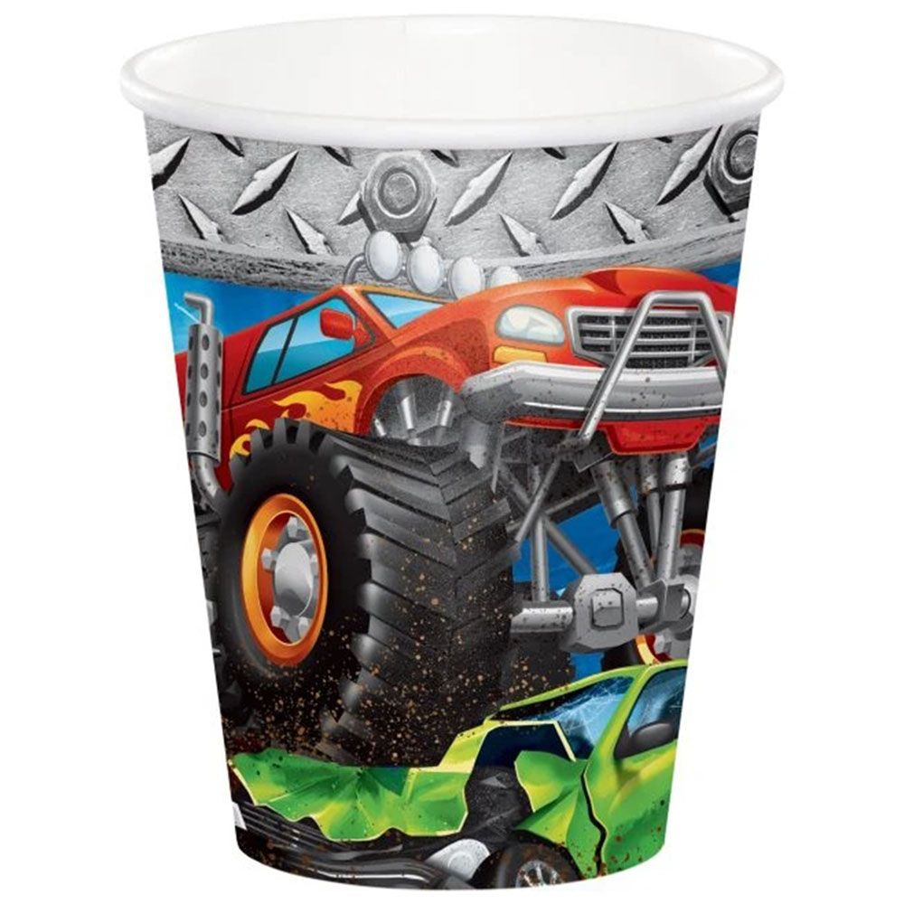 Creative Converting - Monster Truck Rally Cup 9 Oz 8pcs