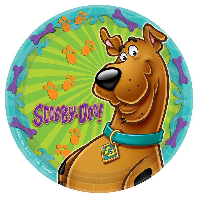 Scooby-Doo Plates 9" 8pcs