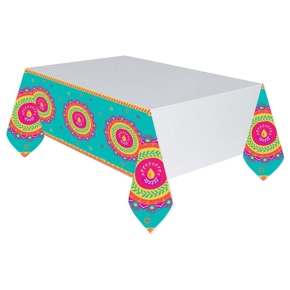 Amscan - Diwali Plastic Tablecover