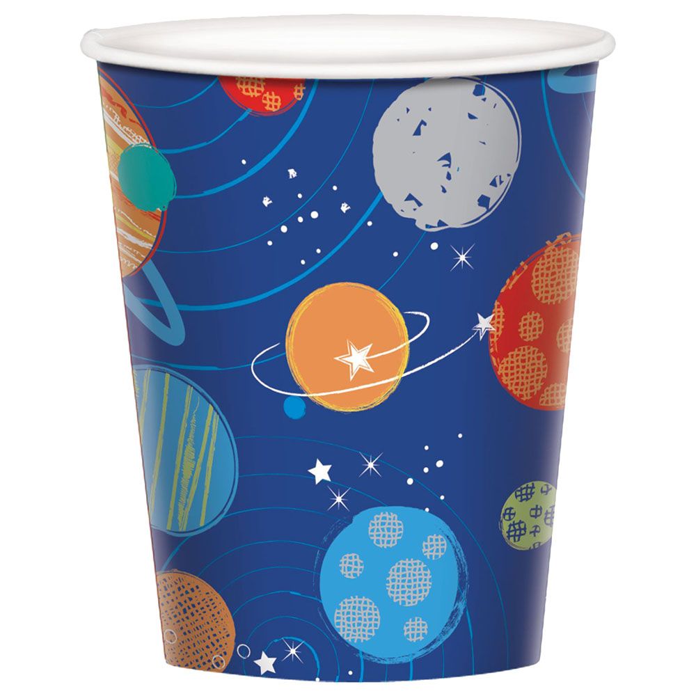 Blast Off Birthday Paper Cups