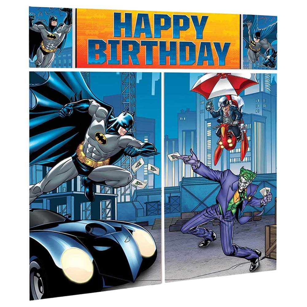 Batman Scene Setter Wall Decoration Kit