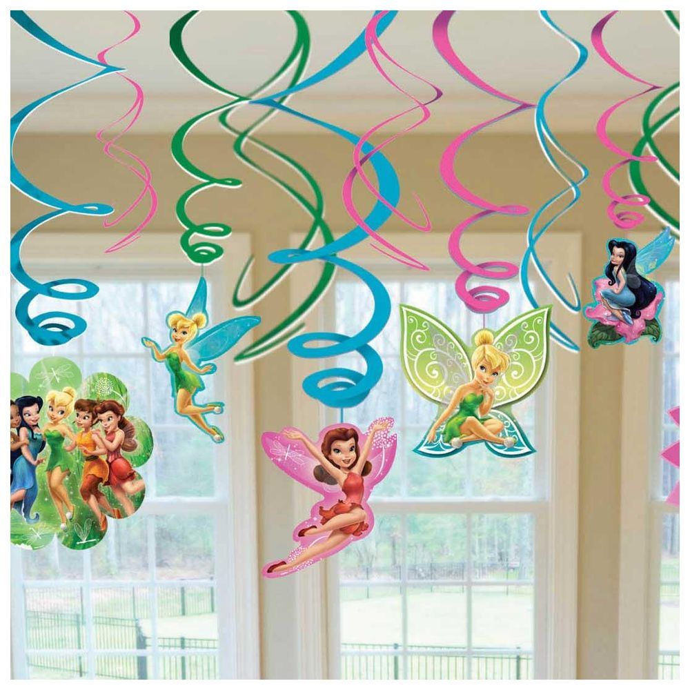 Tinker Bell Value Pack Swirl Decoration