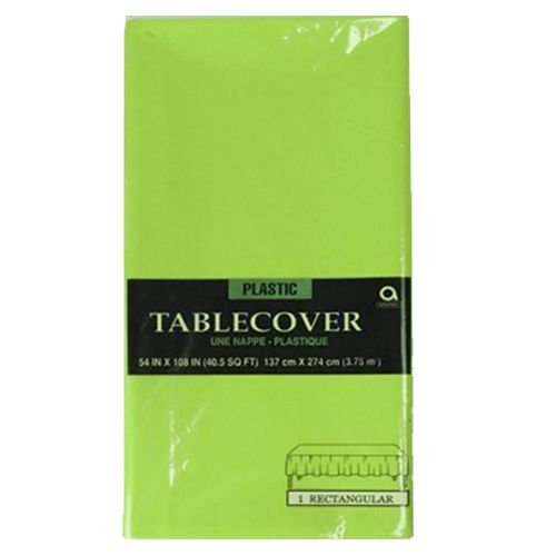 Amscan - Plastic Table Cover - Kiwi