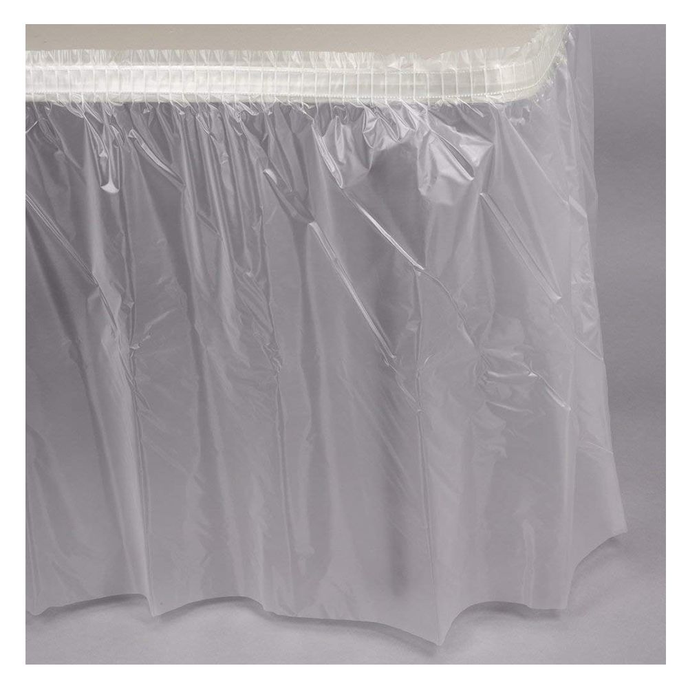 Amscan - Plastic Rectangular Table Cover - Clear