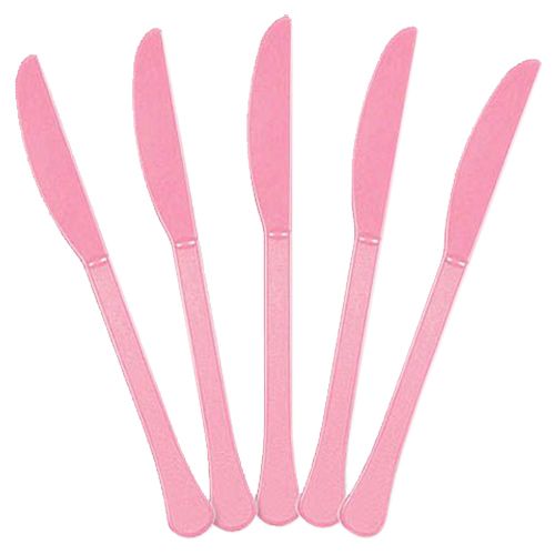 Amscan - Heavy Weight Premium Knives 20pcs - New Pink