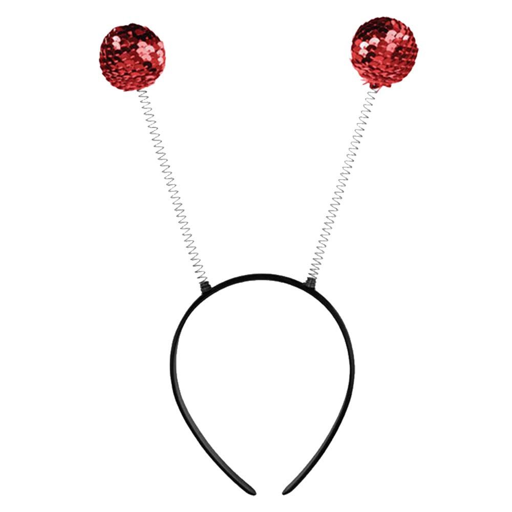 Ladybug Head Bopper - Red & Black