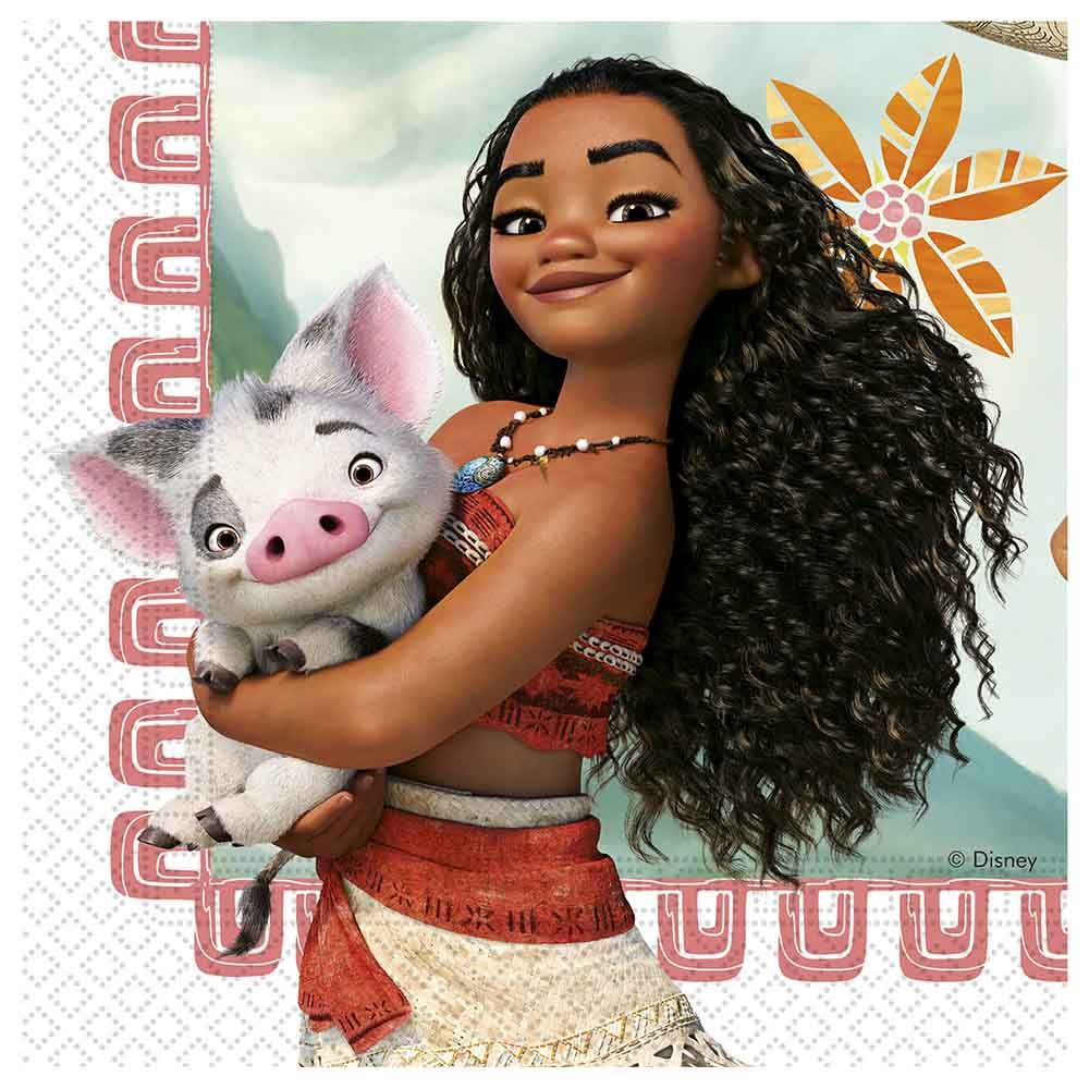 Disney Moana Paper Lunch Tissues 20pcs