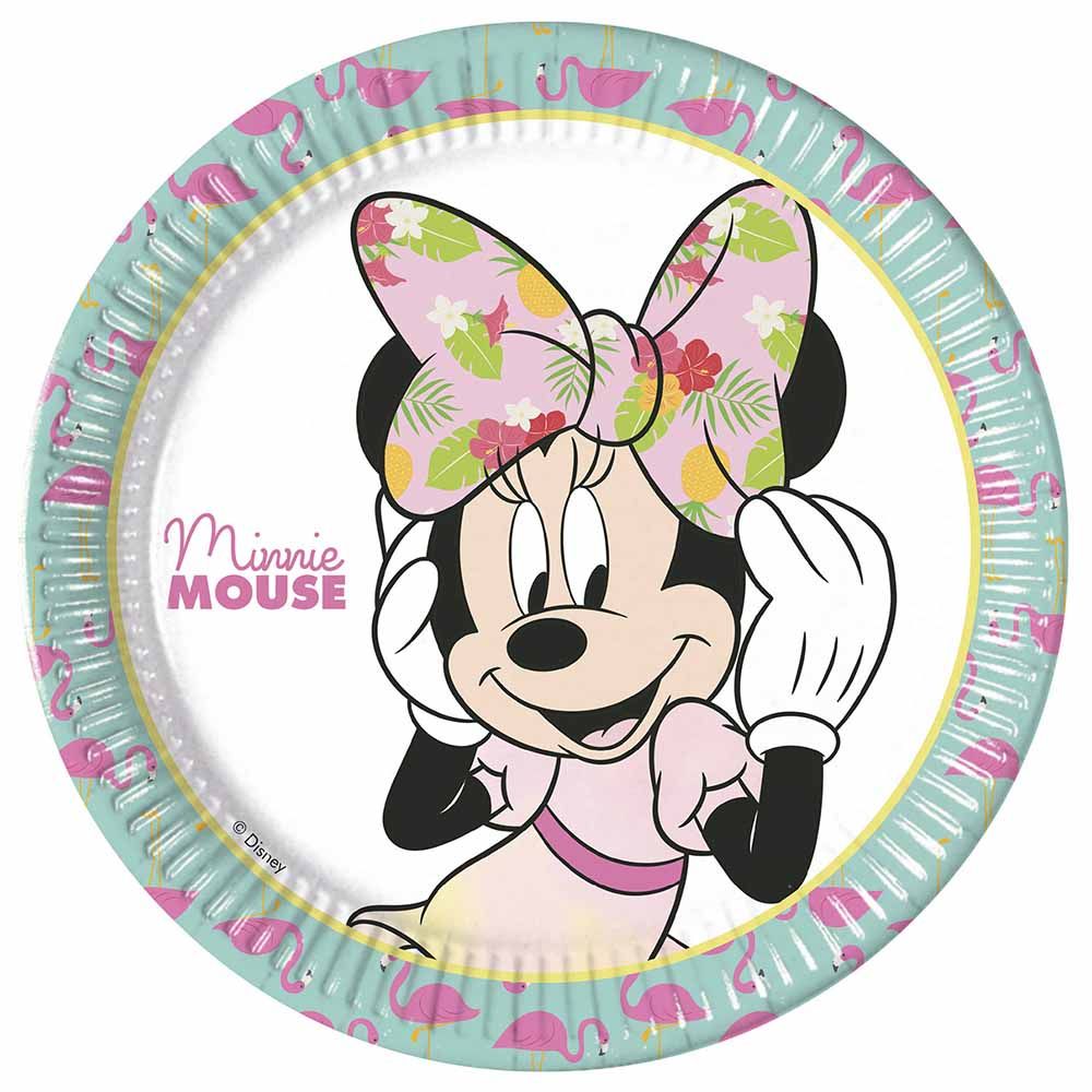 Disney Minnie Tropical Paper Plates 9", 8pcs