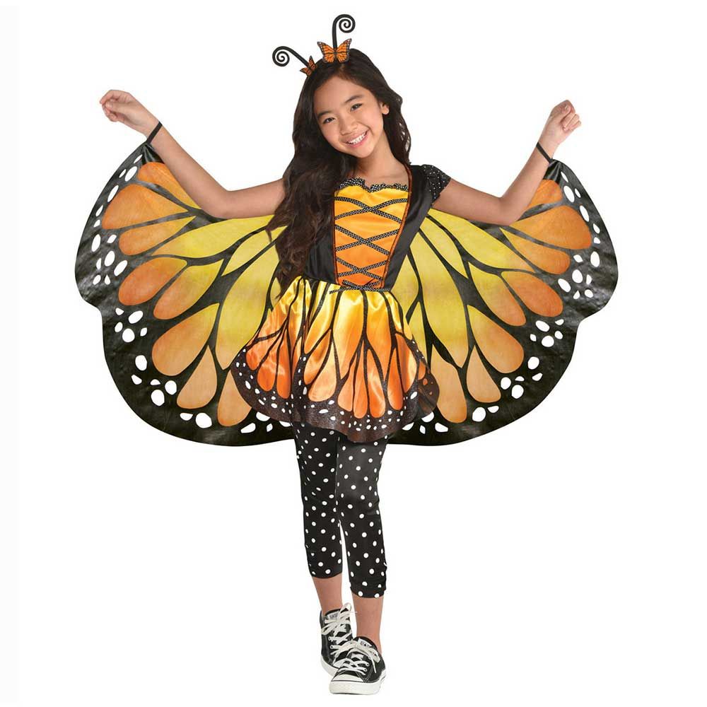 Party Centre - Child Monarch Butterfly Costume