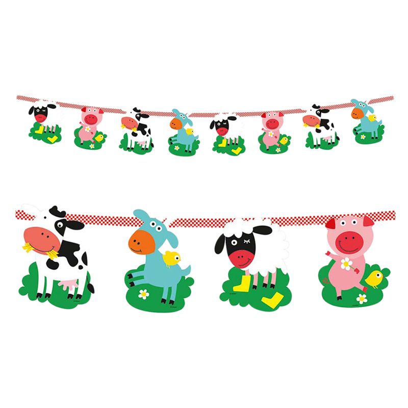 Farm Fun Pennant Banner