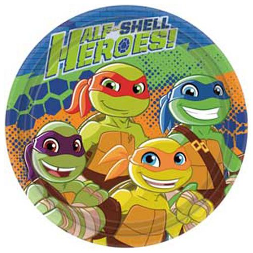 Half Shell Heroes Paper Plates 9" 8pcs