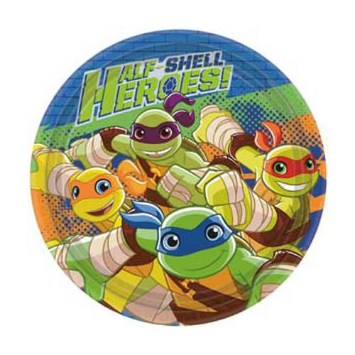 Half Shell Heroes Paper Plates 7" 8pcs