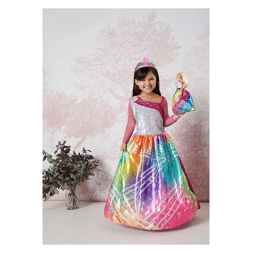 Child Barbie Rainbow Magic with Sleeves