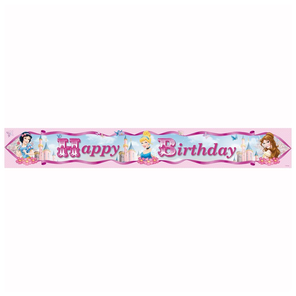 Princess Sparkle Foil Banner