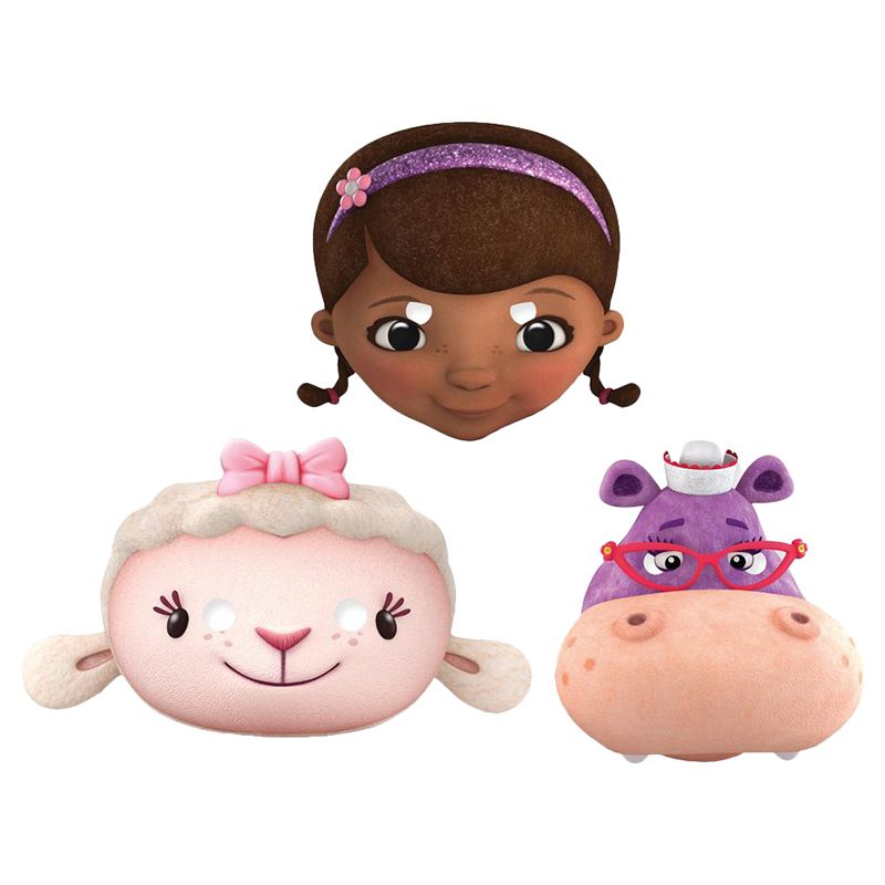 Doc McStuffins Face Mask 6pcs