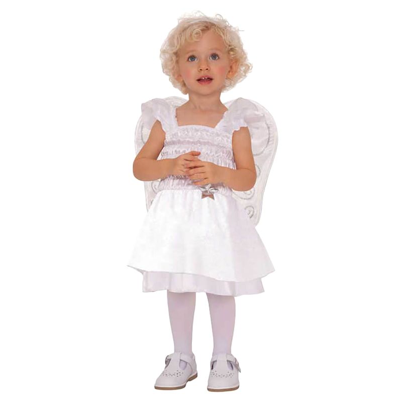 Party Centre - Little Angel Costume - white