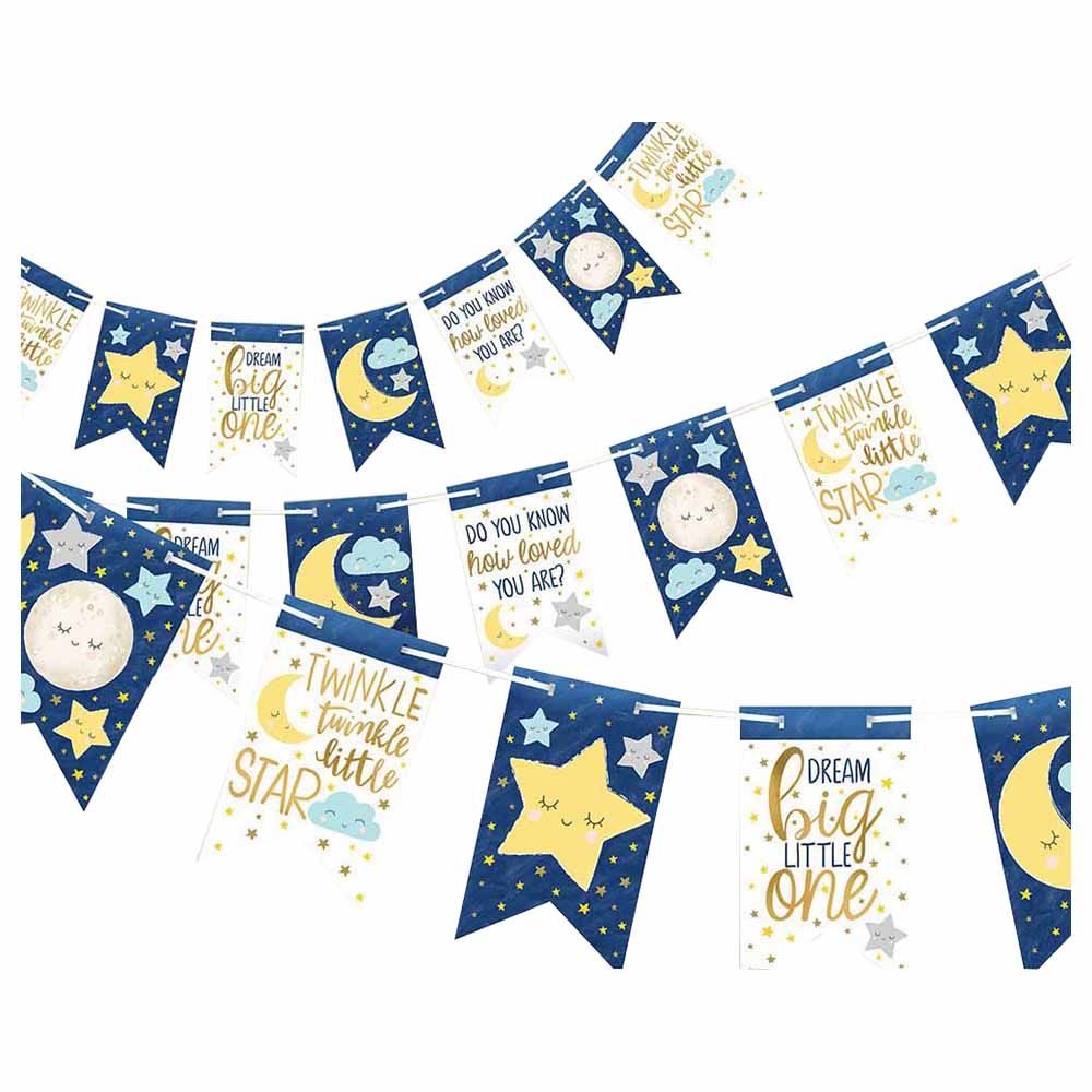 Amscan - Twinkle Little Star Pennant Banner