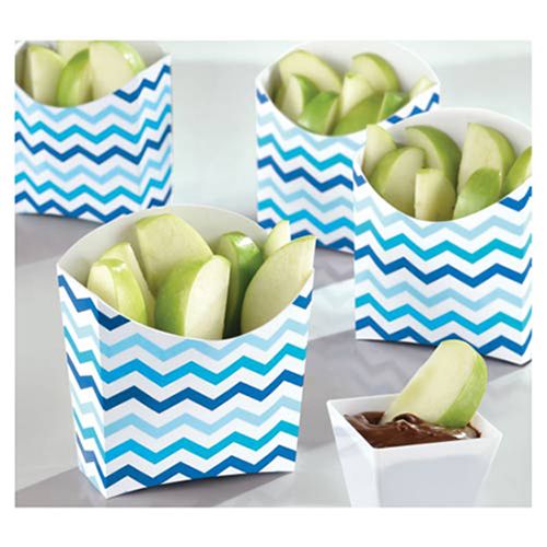 Amscan - Paper Snack Containers 24pcs - Blue