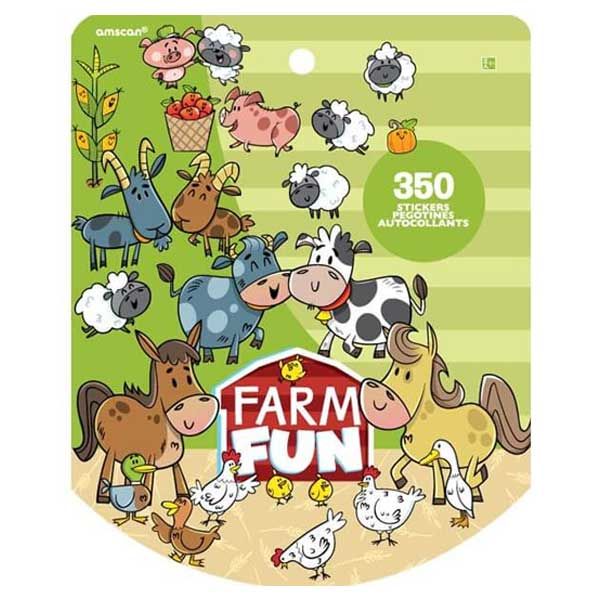 Farm Fun Sticker Book