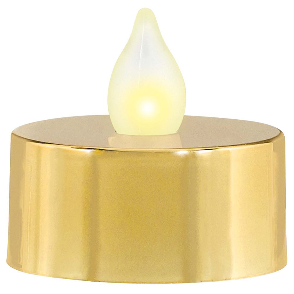 Amscan - Gold LED Tealights 18pc