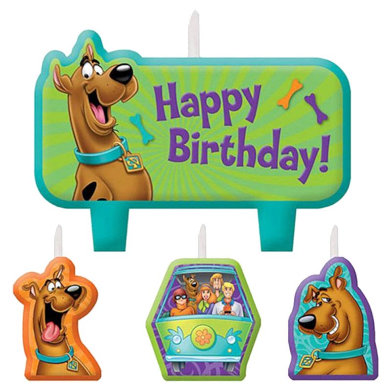 Scooby-Doo Birthday Candle Set