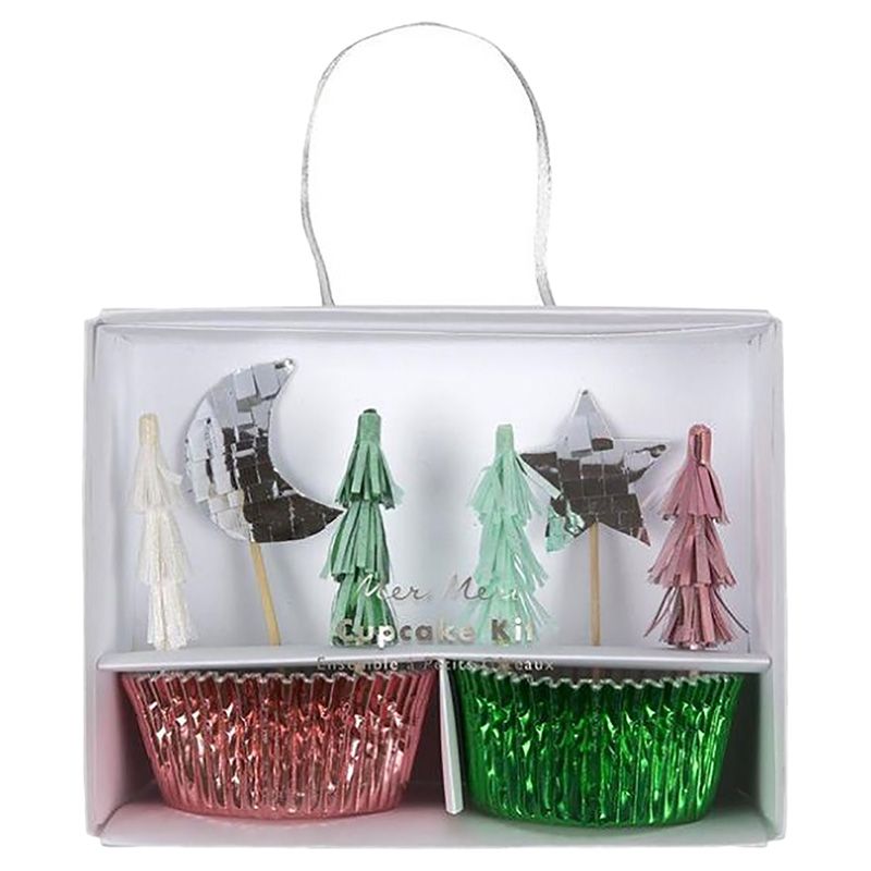 Meri Meri - Festive Tree Cupcake Kit