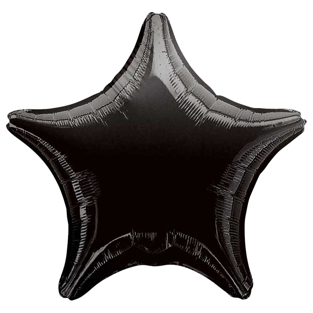 Party Centre - 32-inch Jumbo Star Foil Balloon - Black