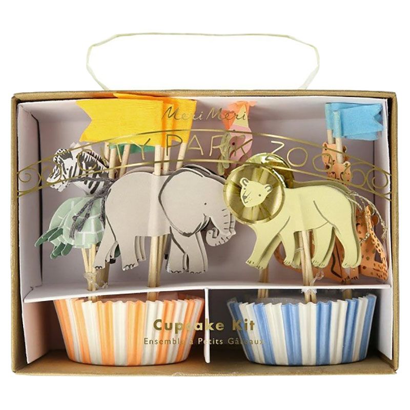 Meri Meri - Safari Animals Cupcake Kit