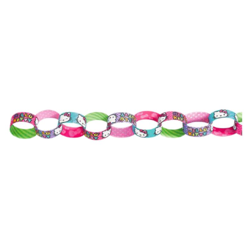 Hello Kitty Rainbow Chain Garland- Paper