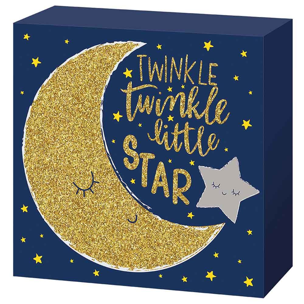 Amscan - Twinkle Little Star Square Standing Plague