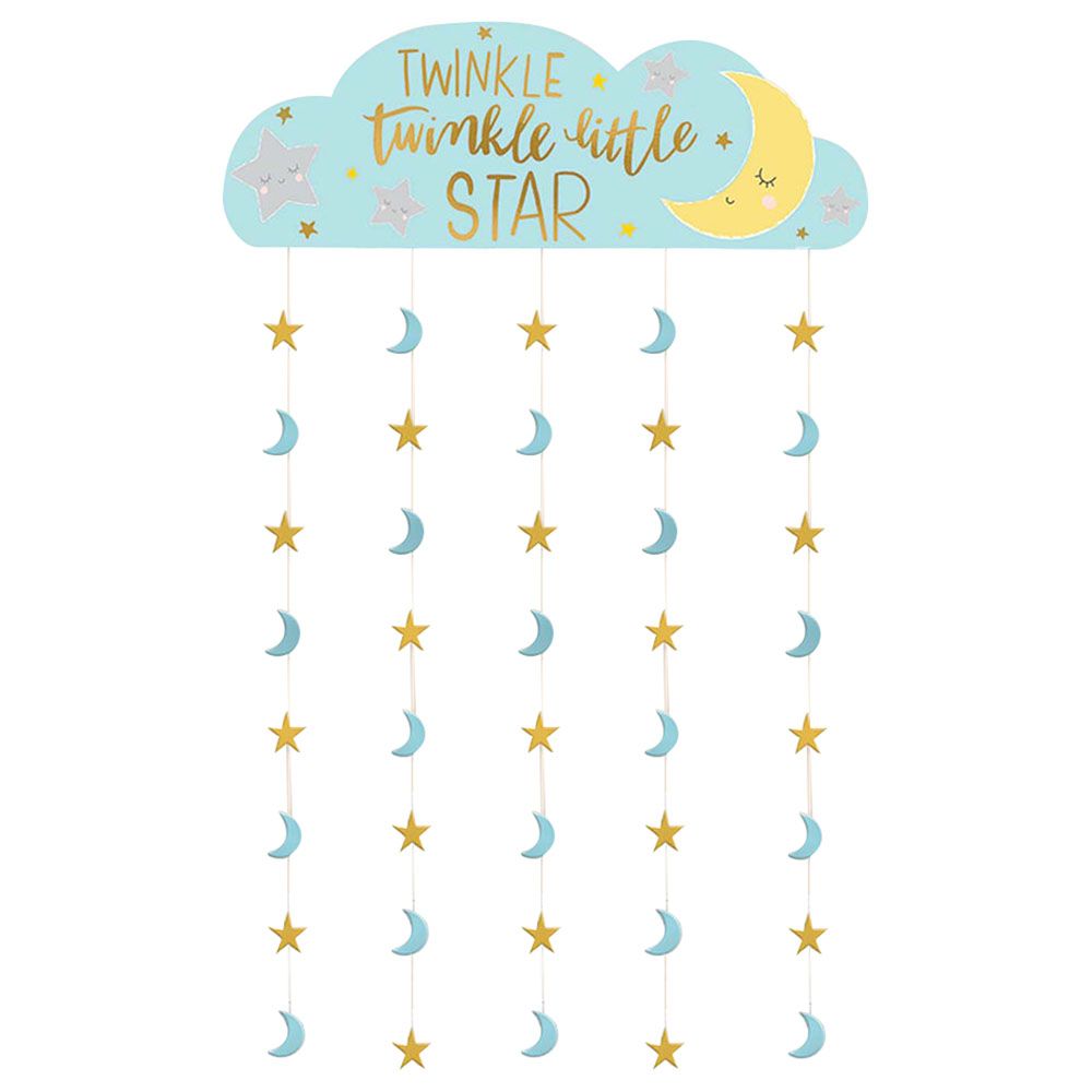 Amscan - Twinkle Little Star Backdrop Door Decoration