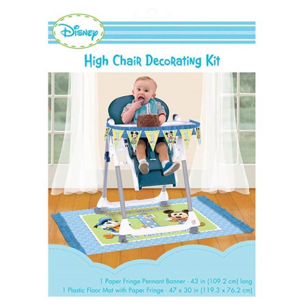 Mickey 1st Birthday High Chair Decorating Kit