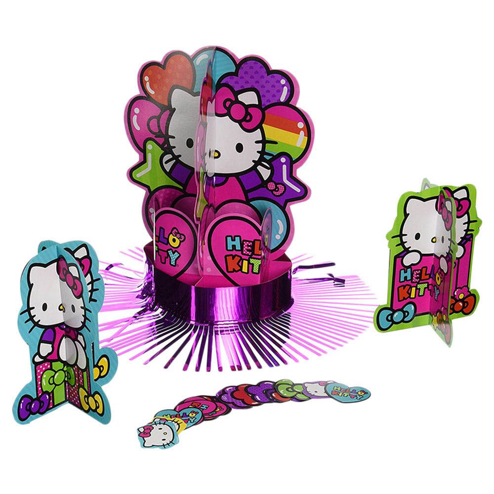 Hello Kitty Rainbow Table Decorating Kit