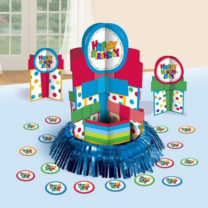 Happy Birthday Boy Table Decorating Kit