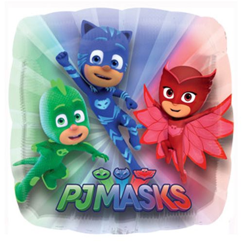 P45 Pj Masks Square Foil Balloon 28"