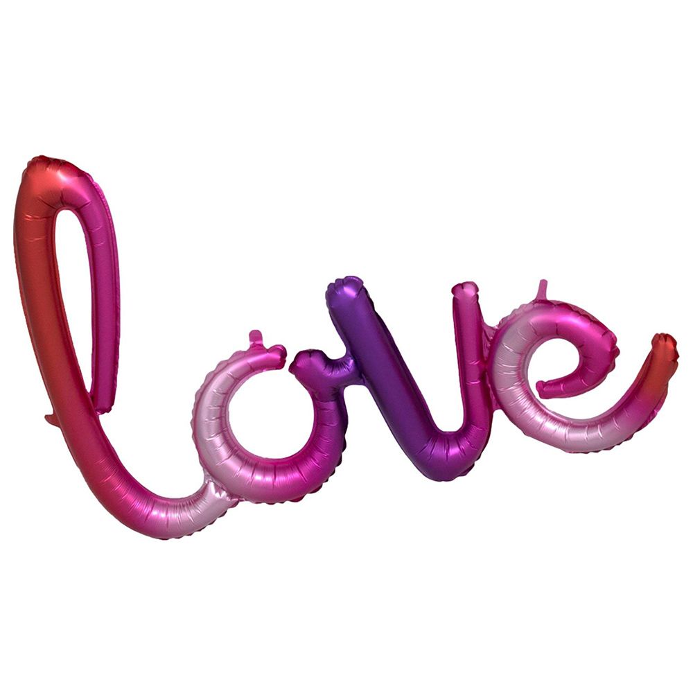 Love Script Phrase 78 x 53cm - Ombre