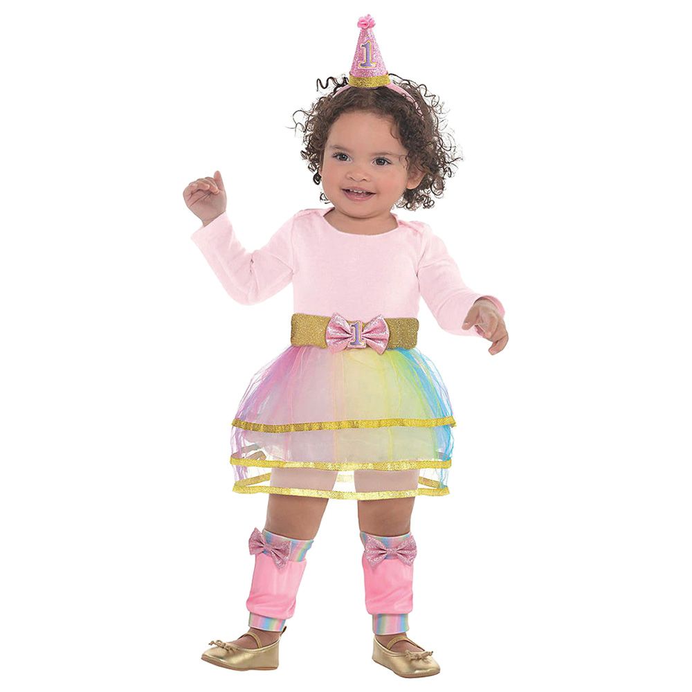 Amscan - 1st Birthday Girl Kit 3Pcs-Set