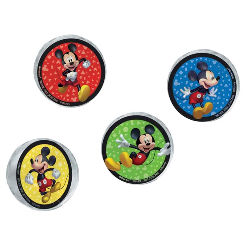 Party Centre - Mickey Mouse Bounce Balls Birthday Party Favor - 4pcs