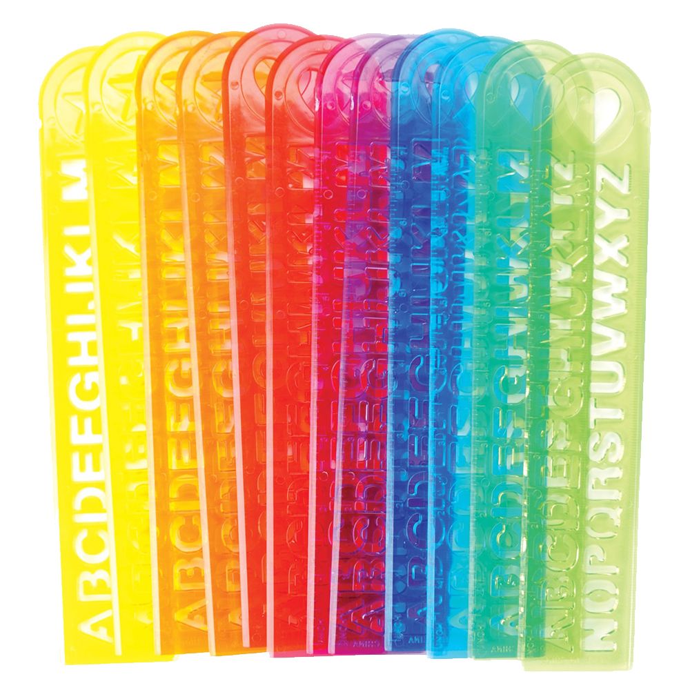 Alphabet Ruler Favors 2pcs