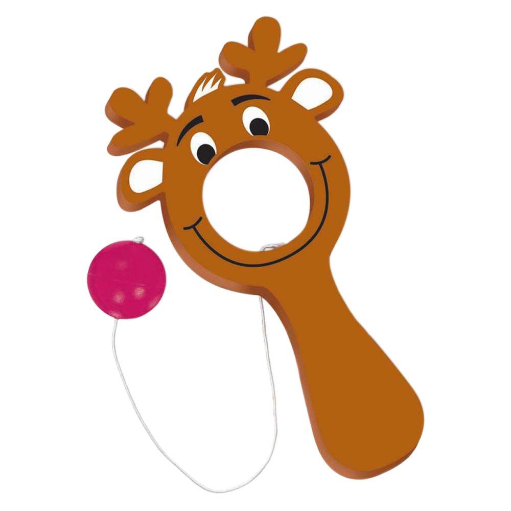 Christmas Reindeer Bulls Eye Game - Brown