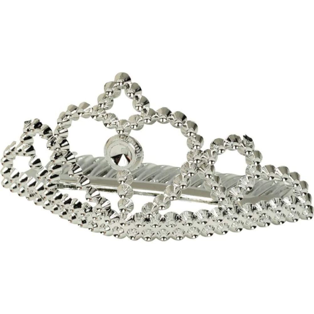 Metallic Tiara Value Pack 6pcs - Silver