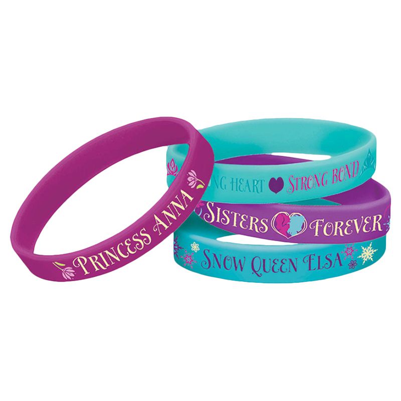 Disney Frozen Rubber Bracelet Favors 4pcs