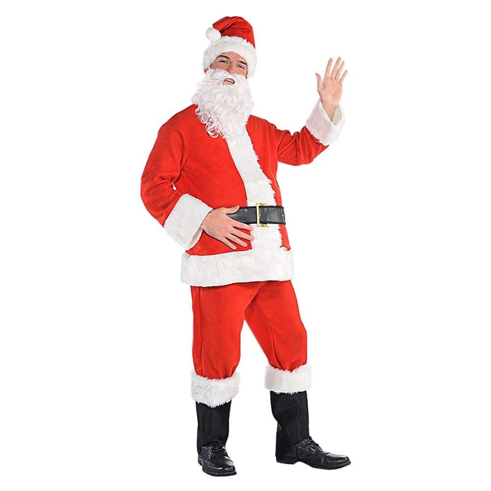 Party Centre - Adult Plus Santa Suit Christmas Costume