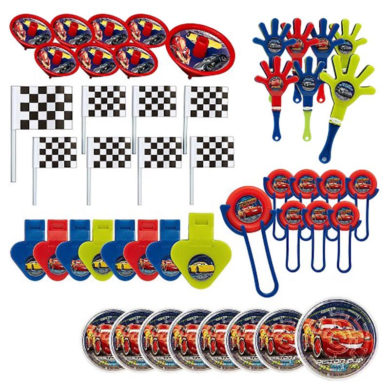 Party Centre - Disney Cars 3 Birthday Party Favors - 48pcs